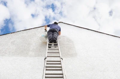 Peinture extérieure à Sainte-Agathe-en-Donzy — façades et ravalement